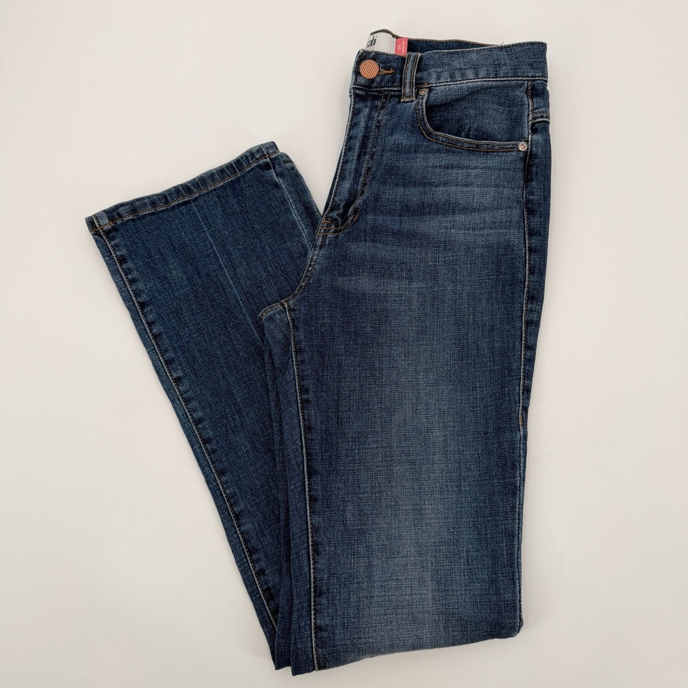 Cabi 6069 5th Avenue Straight Leg Jeans Womens 2 Medium Wash High Rise Everyday
